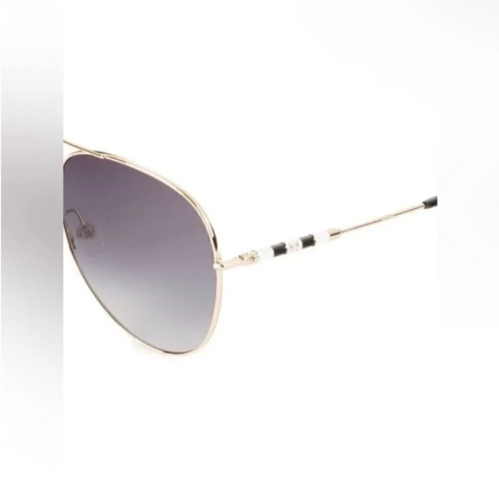 Carolina Herrera NWOT Aviator Sunglasses 64MM Good Frames